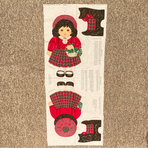 Vintage Holiday Sewing Fabric Panel “Heather and Scotty”
Panel is 18 x 44 inches - Picture 2 of 6